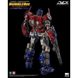 Figurine Optimus Prime Cybertron Mode DLX Threezero Transformers Bumblebee