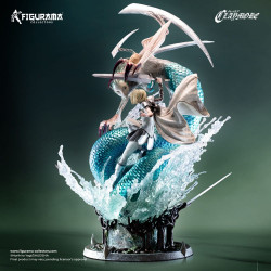 CLAYMORE Statue Elite Exclusive Clare vs. Ophelia Figurama Collectors