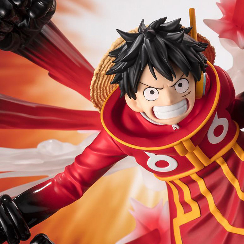 Figuarts Zero Extra Battle Monkey D. Luffy Gum-Gum Hawk Gatling Bandai One Piece