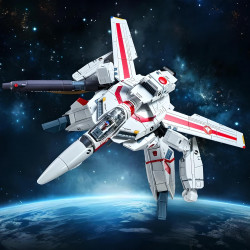 ROBOTECH Veritech VF-1J Transformable Hen Dou Ryoku Unix Sqaure