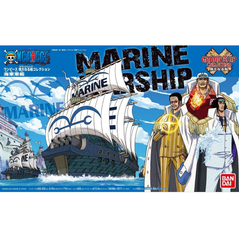 ONE PIECE Grand Ship Collection Marine Ship Bandai