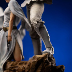 Statue Luke & Leia Deluxe Art Scale Iron Studios Star Wars