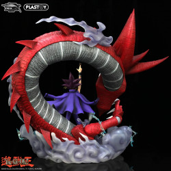 YU-GI-Oh! Statue Yami Yugi & Slifer Le Dragon Céleste Taka Corp