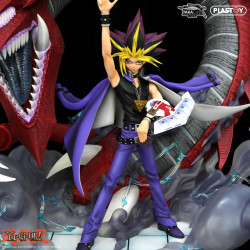 YU-GI-Oh! Statue Yami Yugi & Slifer Le Dragon Céleste Taka Corp