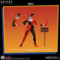 Series 2 Pack 4 Figurines 5 Points Mezco Toyz Batman The Animated Series