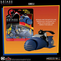 Series 2 The Batcycle & Batman Mezco Toys Batman The Animated Series