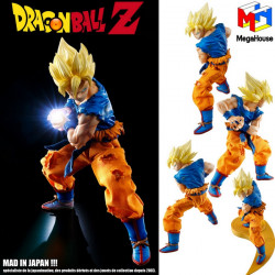  DRAGON BALL Z figurine Son Goku S. Saiyan D.O.D. Over Drive Megahouse