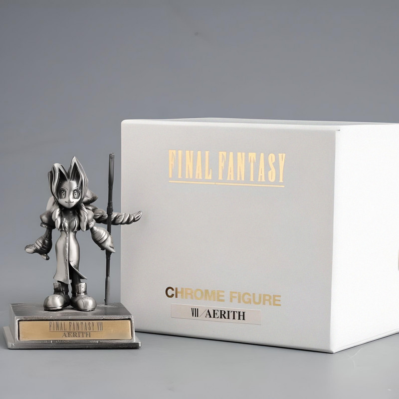 Figurine Chrome Aérith Gainsborough Chrome FFVII