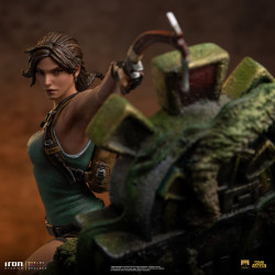 Statue Lara Croft Deluxe Art Scale Iron Studios Tomb Raider