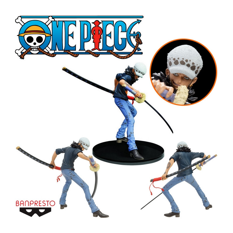 ONE PIECE figurine Trafalgar Law SCultures 3 Big Banpresto