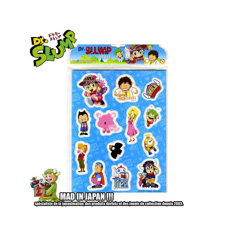 DR SLUMP set de 13 magnets A