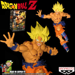 DRAGON BALL Z figurine Son Goku S. Saiyan 2 Scultures Banpresto