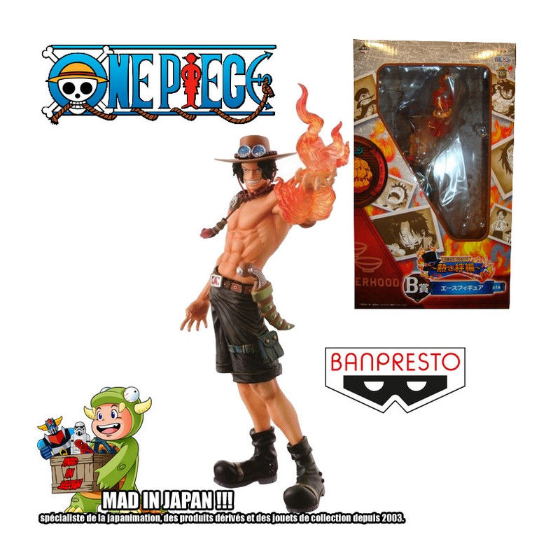 ONE PIECE Statue Ace Ichiban Kuji Banpresto