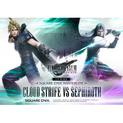 Statues Square Enix Masterline Cloud Strife VS Sephiroth Prime 1 Studio Final Fantasy VII Rebirth