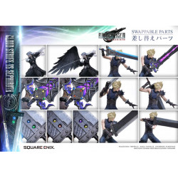 Statues Square Enix Masterline Cloud Strife VS Sephiroth Prime 1 Studio Final Fantasy VII Rebirth