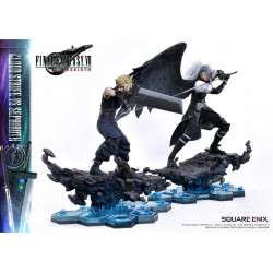 Statues Square Enix Masterline Cloud Strife VS Sephiroth Prime 1 Studio Final Fantasy VII Rebirth