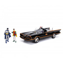 Réplique Batmobile Batman Classic TV Series Jada Toys 1/18ème Batman