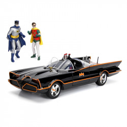 Réplique Batmobile Batman Classic TV Series Jada Toys 1/18ème Batman