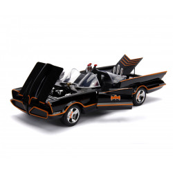 Réplique Batmobile Batman Classic TV Series Jada Toys 1/18ème Batman