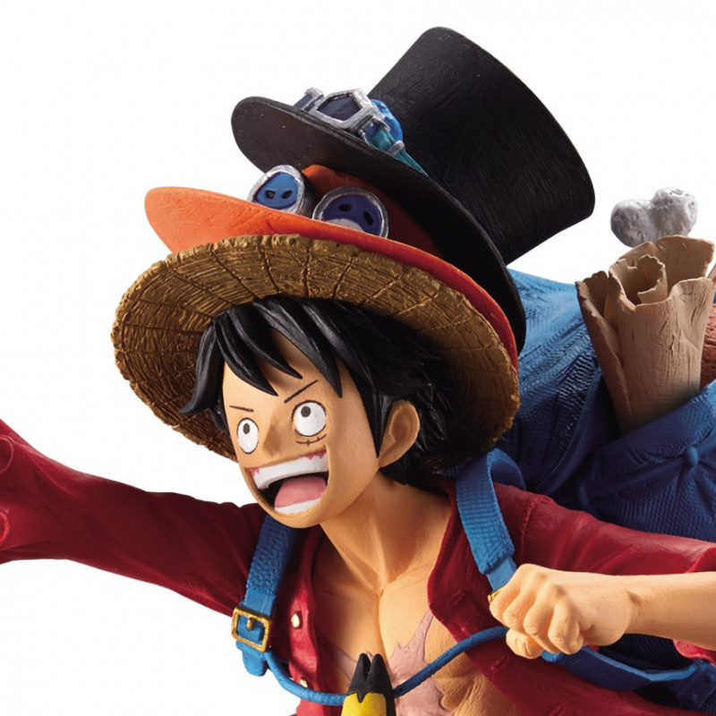 ONE PIECE figurine Luffy D. Monkey Enthusiastic version Banpresto