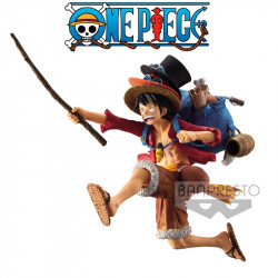  ONE PIECE figurine Luffy D. Monkey Enthusiastic version Banpresto