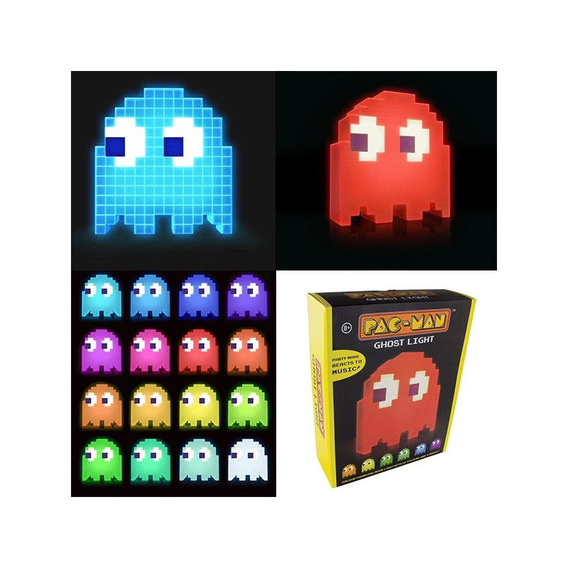 PAC MAN Lampe Fantôme multicolore USB Paladone