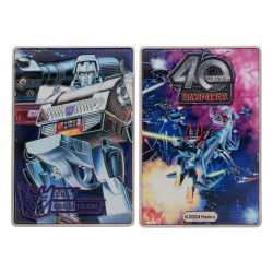 Lingot 40th Anniversary Decepticons Edition Fanattik Transformers