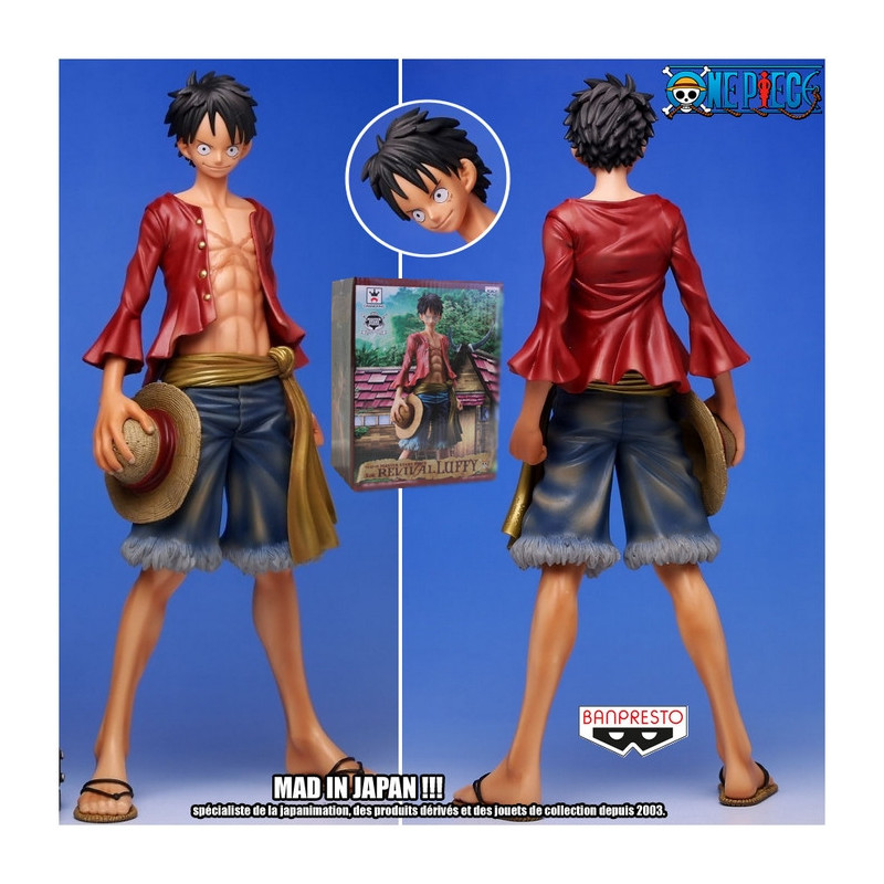 ONE PIECE figurine Master Stars Piece Luffy Revival Banpresto