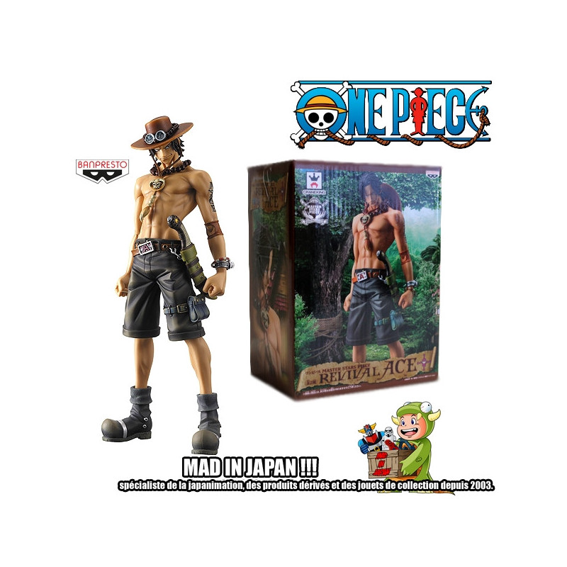 ONE PIECE figurine Master Stars Piece Ace Revival Banpresto