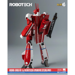 Figurine Robo-Dou VF-1J Veritech Miriya Sterling ThreeZero Robotech