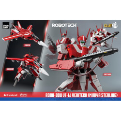 Figurine Robo-Dou VF-1J Veritech Miriya Sterling ThreeZero Robotech