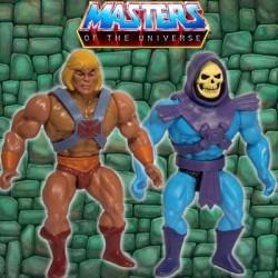 MAITRES DE L'UNIVERS Pack He-Man & Skeletor Vintage Collection Super7