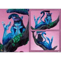 Statue Lady Cheshire Cat Deluxe Sideshow Fairytale Fantasies