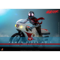 Figurine Kamen Rider No. 1 and Cyclone Hot Toys Kamen Rider