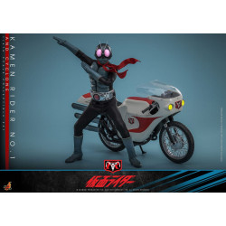 Figurine Kamen Rider No. 1 and Cyclone Hot Toys Kamen Rider