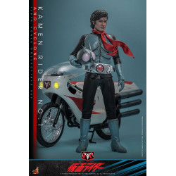 Figurine Kamen Rider No. 1 and Cyclone Hot Toys Kamen Rider