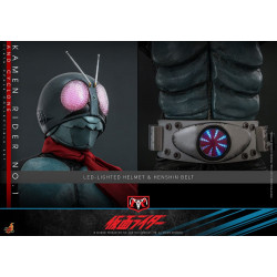 Figurine Kamen Rider No. 1 and Cyclone Hot Toys Kamen Rider