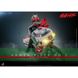 Figurine Kamen Rider No. 2 and Cyclone Hot Toys Kamen Rider