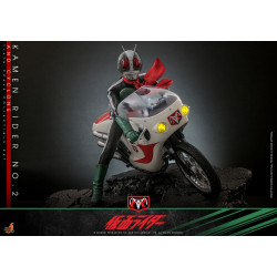 Figurine Kamen Rider No. 2 and Cyclone Hot Toys Kamen Rider