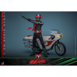 Figurine Kamen Rider No. 2 and Cyclone Hot Toys Kamen Rider