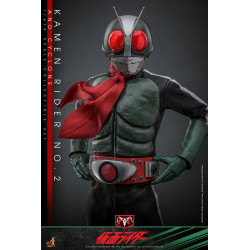 Figurine Kamen Rider No. 2 and Cyclone Hot Toys Kamen Rider