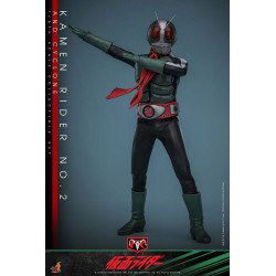 Figurine Kamen Rider No. 2 and Cyclone Hot Toys Kamen Rider