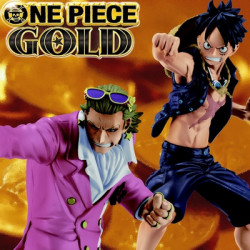 ONE PIECE GOLD diorama  Luffy et Gild Tesoro DXF Manhood 2