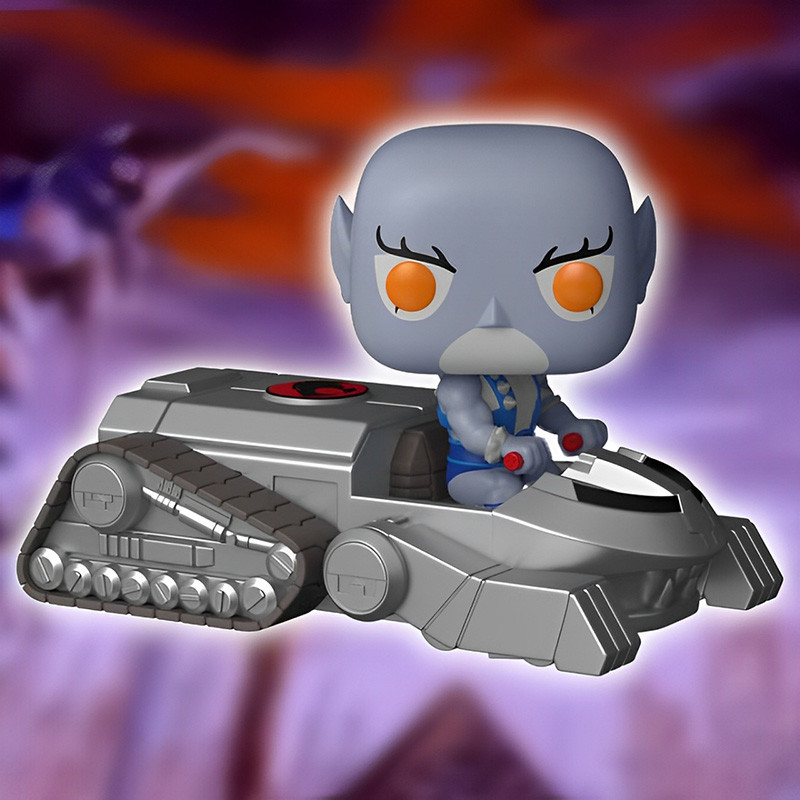 Figurine Panthro with Thundertank POP! RIDES Funko Cosmocats