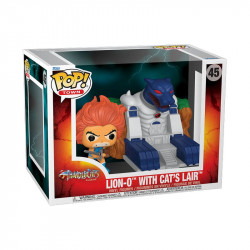 Figurine Lion-O with Cat's Lair POP! TOWN Funko Cosmocats