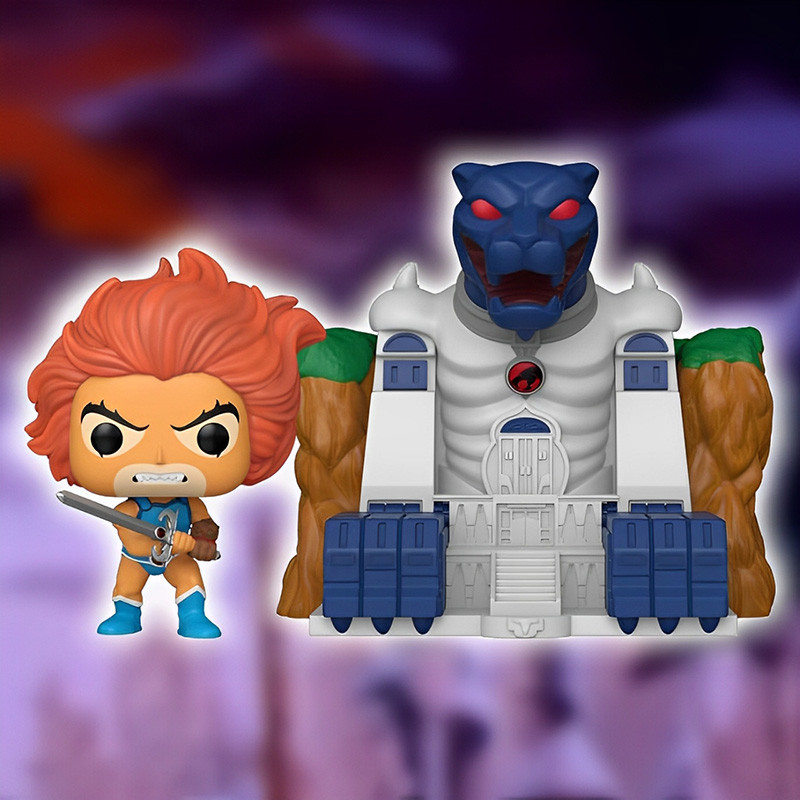 Figurine Lion-O with Cat's Lair POP! TOWN Funko Cosmocats