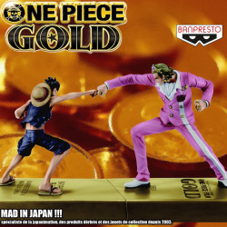  ONE PIECE GOLD diorama  Luffy et Gild Tesoro DXF Manhood 2