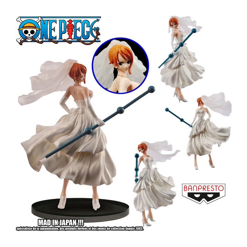 ONE PIECE figurine Nami Scultures Banpresto