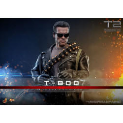 Figurine T-800 2.0 Movie Masterpiece Hot Toys Terminator 2