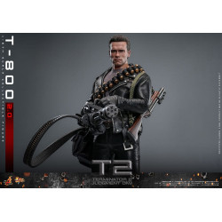 Figurine T-800 2.0 Movie Masterpiece Hot Toys Terminator 2